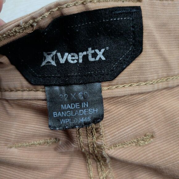 Vertx Pants Mens 32x29 Cutback Technical Pant Stretch Workwear Tactical Brown - Picture 2 of 11